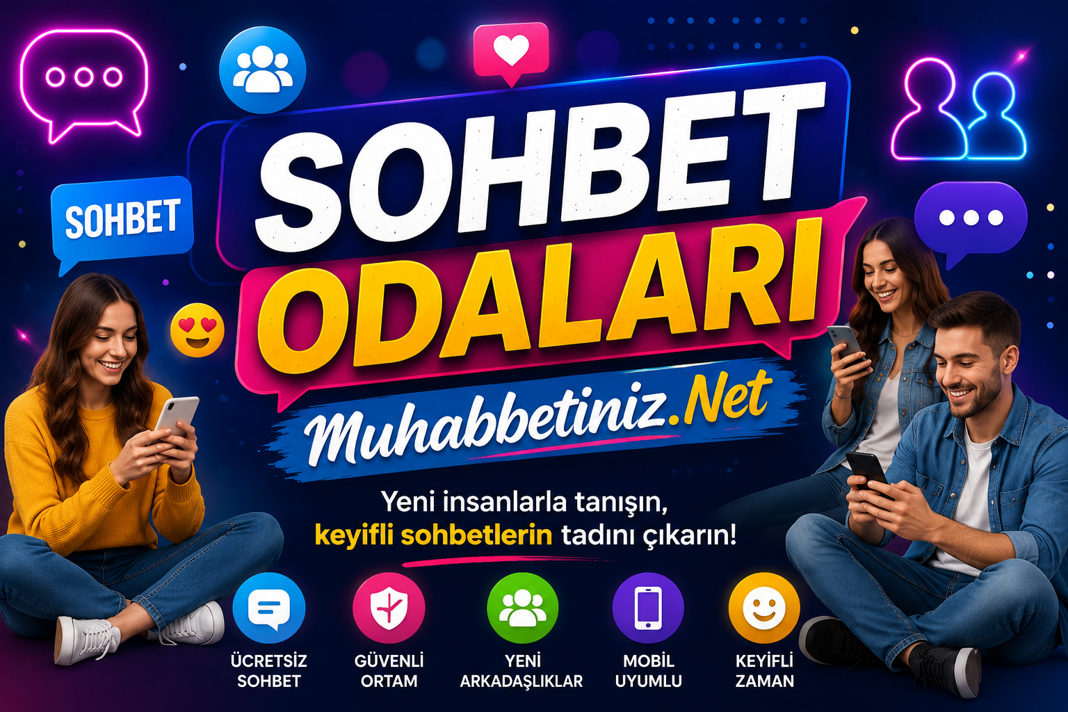 İnsanlar Sohbet Odalarına Neden Girmeli