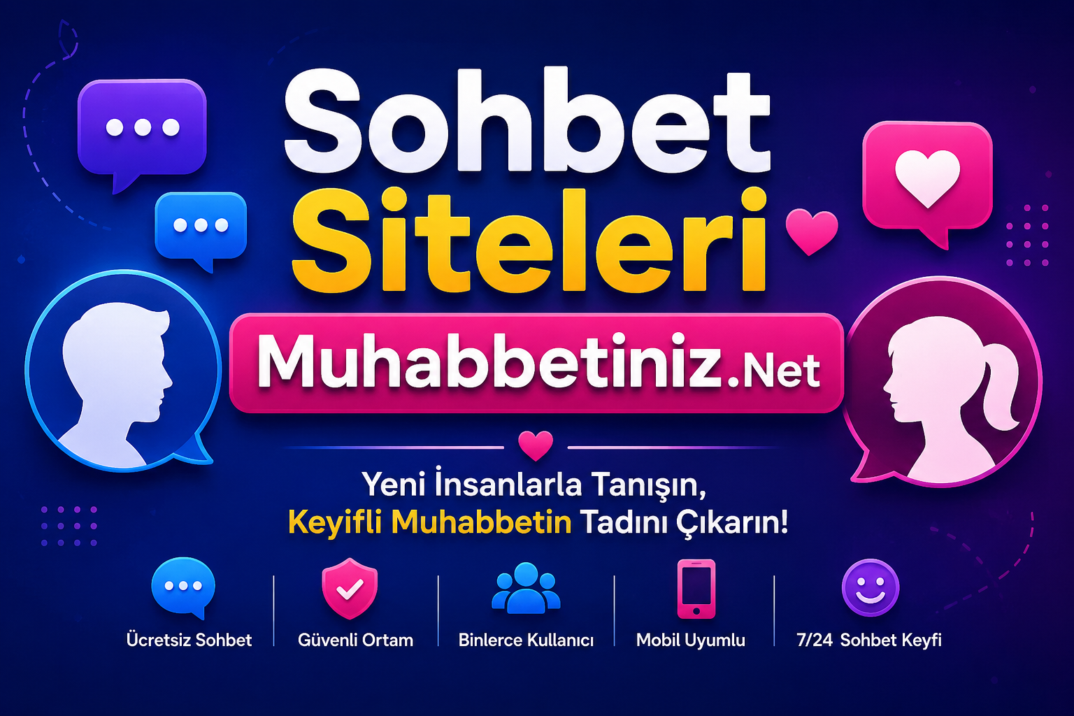 Sohbet Siteleriyle Yeni İnsanlarla Tanışın